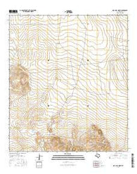 Oak Hills North Texas Current topographic map, 1:24000 scale, 7.5 X 7.5 Minute, Year 2016