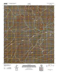 Oak Hills South Texas Historical topographic map, 1:24000 scale, 7.5 X 7.5 Minute, Year 2010