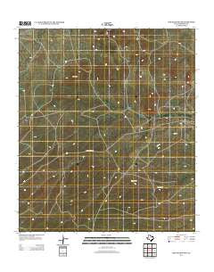 Oak Hills South Texas Historical topographic map, 1:24000 scale, 7.5 X 7.5 Minute, Year 2012