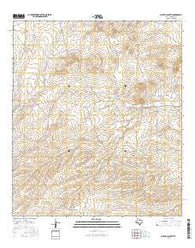 Oak Hills South Texas Current topographic map, 1:24000 scale, 7.5 X 7.5 Minute, Year 2016