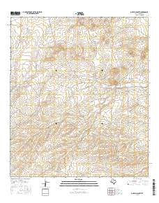 Oak Hills South Texas Current topographic map, 1:24000 scale, 7.5 X 7.5 Minute, Year 2016
