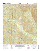 Oakhurst Texas Current topographic map, 1:24000 scale, 7.5 X 7.5 Minute, Year 2016