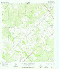 Oakville SW Texas Historical topographic map, 1:24000 scale, 7.5 X 7.5 Minute, Year 1963