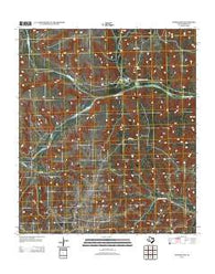 Oasis Ranch Texas Historical topographic map, 1:24000 scale, 7.5 X 7.5 Minute, Year 2012