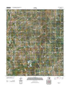 Odds Texas Historical topographic map, 1:24000 scale, 7.5 X 7.5 Minute, Year 2013