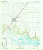 Odem Texas Historical topographic map, 1:24000 scale, 7.5 X 7.5 Minute, Year 1969