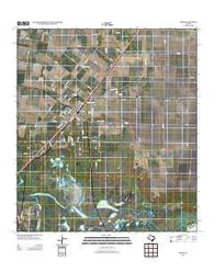 Odem Texas Historical topographic map, 1:24000 scale, 7.5 X 7.5 Minute, Year 2013