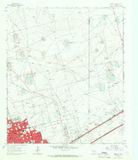 Odessa NE Texas Historical topographic map, 1:24000 scale, 7.5 X 7.5 Minute, Year 1964