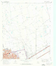 Odessa NE Texas Historical topographic map, 1:24000 scale, 7.5 X 7.5 Minute, Year 1964