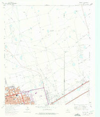 Odessa NE Texas Historical topographic map, 1:24000 scale, 7.5 X 7.5 Minute, Year 1964