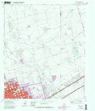 Odessa NE Texas Historical topographic map, 1:24000 scale, 7.5 X 7.5 Minute, Year 1964