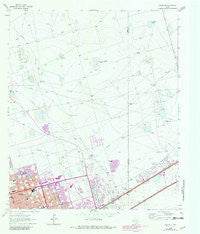 Odessa NE Texas Historical topographic map, 1:24000 scale, 7.5 X 7.5 Minute, Year 1964
