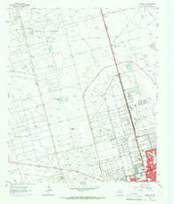Odessa NW Texas Historical topographic map, 1:24000 scale, 7.5 X 7.5 Minute, Year 1964