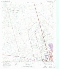 Odessa NW Texas Historical topographic map, 1:24000 scale, 7.5 X 7.5 Minute, Year 1964