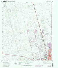 Odessa NW Texas Historical topographic map, 1:24000 scale, 7.5 X 7.5 Minute, Year 1964