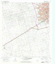 Odessa SW Texas Historical topographic map, 1:24000 scale, 7.5 X 7.5 Minute, Year 1964