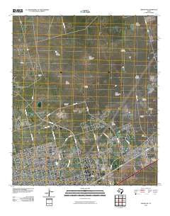 Odessa NE Texas Historical topographic map, 1:24000 scale, 7.5 X 7.5 Minute, Year 2010