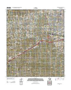 Odessa SW Texas Historical topographic map, 1:24000 scale, 7.5 X 7.5 Minute, Year 2012
