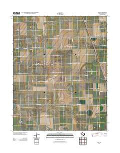 Ogg Texas Historical topographic map, 1:24000 scale, 7.5 X 7.5 Minute, Year 2012