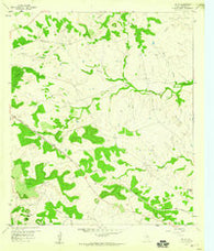 Ogles Texas Historical topographic map, 1:24000 scale, 7.5 X 7.5 Minute, Year 1959