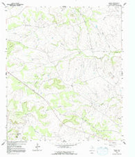Ogles Texas Historical topographic map, 1:24000 scale, 7.5 X 7.5 Minute, Year 1959