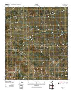Ogles Texas Historical topographic map, 1:24000 scale, 7.5 X 7.5 Minute, Year 2010