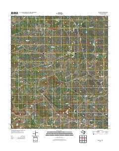 Ogles Texas Historical topographic map, 1:24000 scale, 7.5 X 7.5 Minute, Year 2012