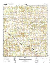 Ogles Texas Current topographic map, 1:24000 scale, 7.5 X 7.5 Minute, Year 2016