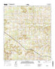 Ogles Texas Current topographic map, 1:24000 scale, 7.5 X 7.5 Minute, Year 2016