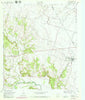 Oglesby Texas Historical topographic map, 1:24000 scale, 7.5 X 7.5 Minute, Year 1957