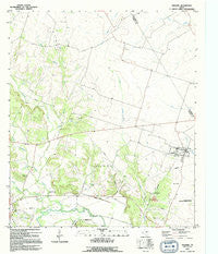 Oglesby Texas Historical topographic map, 1:24000 scale, 7.5 X 7.5 Minute, Year 1994
