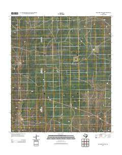 Oglesby Ranch Texas Historical topographic map, 1:24000 scale, 7.5 X 7.5 Minute, Year 2012
