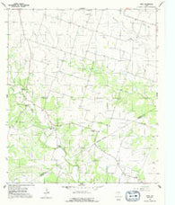 Ohio Texas Historical topographic map, 1:24000 scale, 7.5 X 7.5 Minute, Year 1956