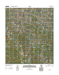 Ohio Texas Historical topographic map, 1:24000 scale, 7.5 X 7.5 Minute, Year 2012