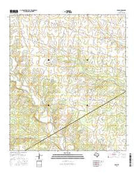 Ohio Texas Current topographic map, 1:24000 scale, 7.5 X 7.5 Minute, Year 2016