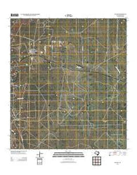Oilton Texas Historical topographic map, 1:24000 scale, 7.5 X 7.5 Minute, Year 2013