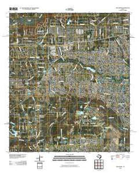 Oklahoma Texas Historical topographic map, 1:24000 scale, 7.5 X 7.5 Minute, Year 2010