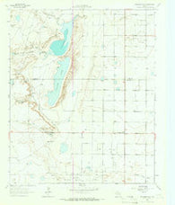 Oklahoma Flat Texas Historical topographic map, 1:24000 scale, 7.5 X 7.5 Minute, Year 1964