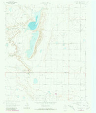 Oklahoma Flat Texas Historical topographic map, 1:24000 scale, 7.5 X 7.5 Minute, Year 1964