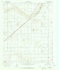 Oklahoma Lane Texas Historical topographic map, 1:24000 scale, 7.5 X 7.5 Minute, Year 1963