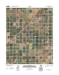 Oklahoma Lane Texas Historical topographic map, 1:24000 scale, 7.5 X 7.5 Minute, Year 2012
