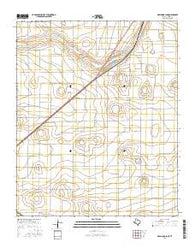 Oklahoma Lane Texas Current topographic map, 1:24000 scale, 7.5 X 7.5 Minute, Year 2016