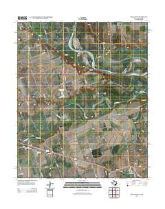 Oklaunion Texas Historical topographic map, 1:24000 scale, 7.5 X 7.5 Minute, Year 2012