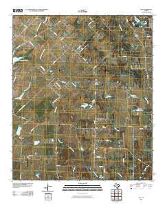 Ola Texas Historical topographic map, 1:24000 scale, 7.5 X 7.5 Minute, Year 2010