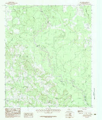 Old Center Texas Historical topographic map, 1:24000 scale, 7.5 X 7.5 Minute, Year 1983