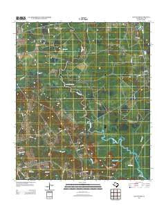 Old Center Texas Historical topographic map, 1:24000 scale, 7.5 X 7.5 Minute, Year 2013