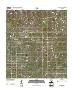 Old Noxville Texas Historical topographic map, 1:24000 scale, 7.5 X 7.5 Minute, Year 2012