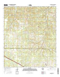 Old Noxville Texas Current topographic map, 1:24000 scale, 7.5 X 7.5 Minute, Year 2016