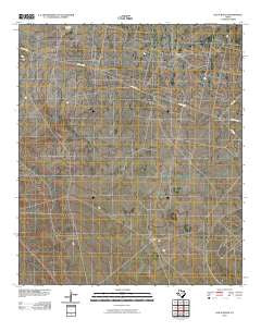 Old X Ranch Texas Historical topographic map, 1:24000 scale, 7.5 X 7.5 Minute, Year 2010