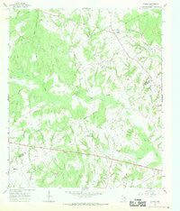 Oletha Texas Historical topographic map, 1:24000 scale, 7.5 X 7.5 Minute, Year 1966